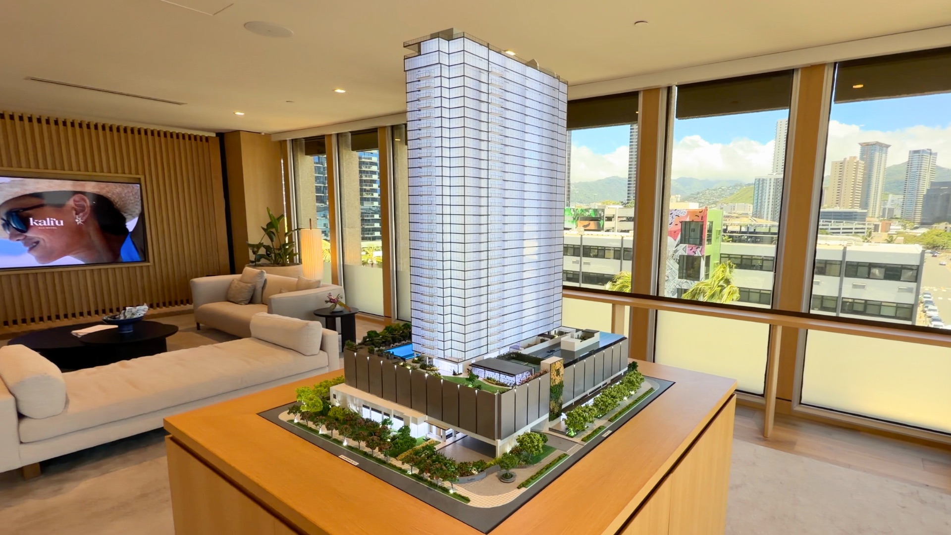 Our KakaʻakoとWard Village周辺の開発イメージ